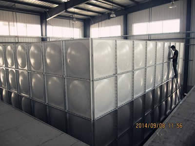 柳江玻璃钢拼装水箱